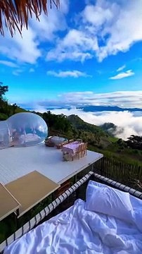 Une chambre au-dessus des nuages en Thaïlande