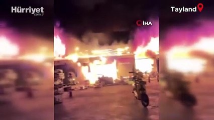 Tayland’da hayvan pazarında yangın: En az bin hayvan telef oldu