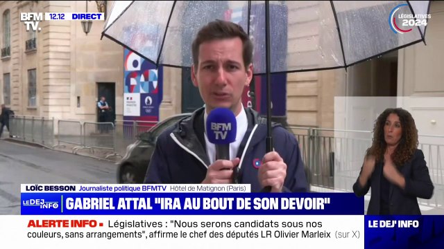 Législatives: ce qu'a dit Gabriel Attal aux députés Renaissance