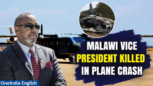TRAGIC! Malawi Vice President Saulos Chilima and 9 Others Confirmed Dead In Plane Crash