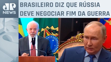 Putin e Lula debatem conflito na Ucrânia por telefone