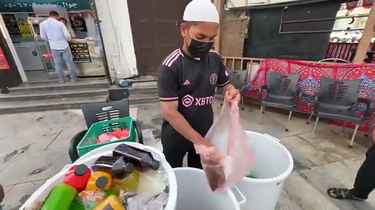 Iftar at Uhad Mountain ⛰ with Local Street Food of Madina- zubair riaz