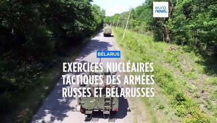 Video herunterladen: Bélarus : exercices nucléaires des armées russes et bélarusses