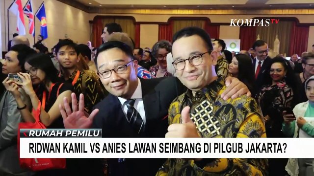 Analisis Pengamat Politik Jika Ridwan Kamil Vs Anies di Pilgub Jakarta, Lawan Sepadan?