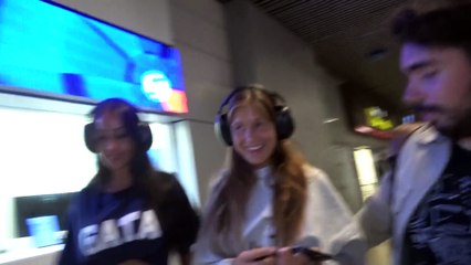 Aurah Ruiz se salta la norma al llegar a Madrid tras 'Supervivientes 2024' y responde a una de las preguntas de la prensa