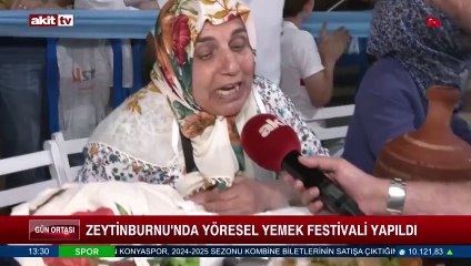 Zeytinburnu'nda Yöresel Yemek Festivali yapıldı