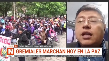 Gremiales marcharán desde Patacamaya hasta La Paz
