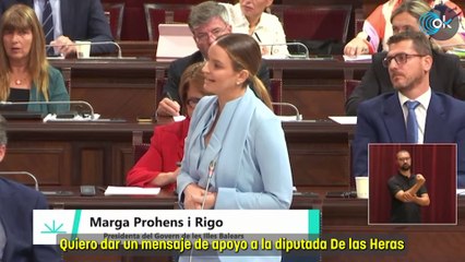 Prohens expresa su apoyo a De las Heras con el PP puesto en pie