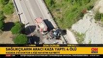 Son dakika... Sinop'ta feci kaza: 2'si doktor 4 kişi hayatını kaybetti