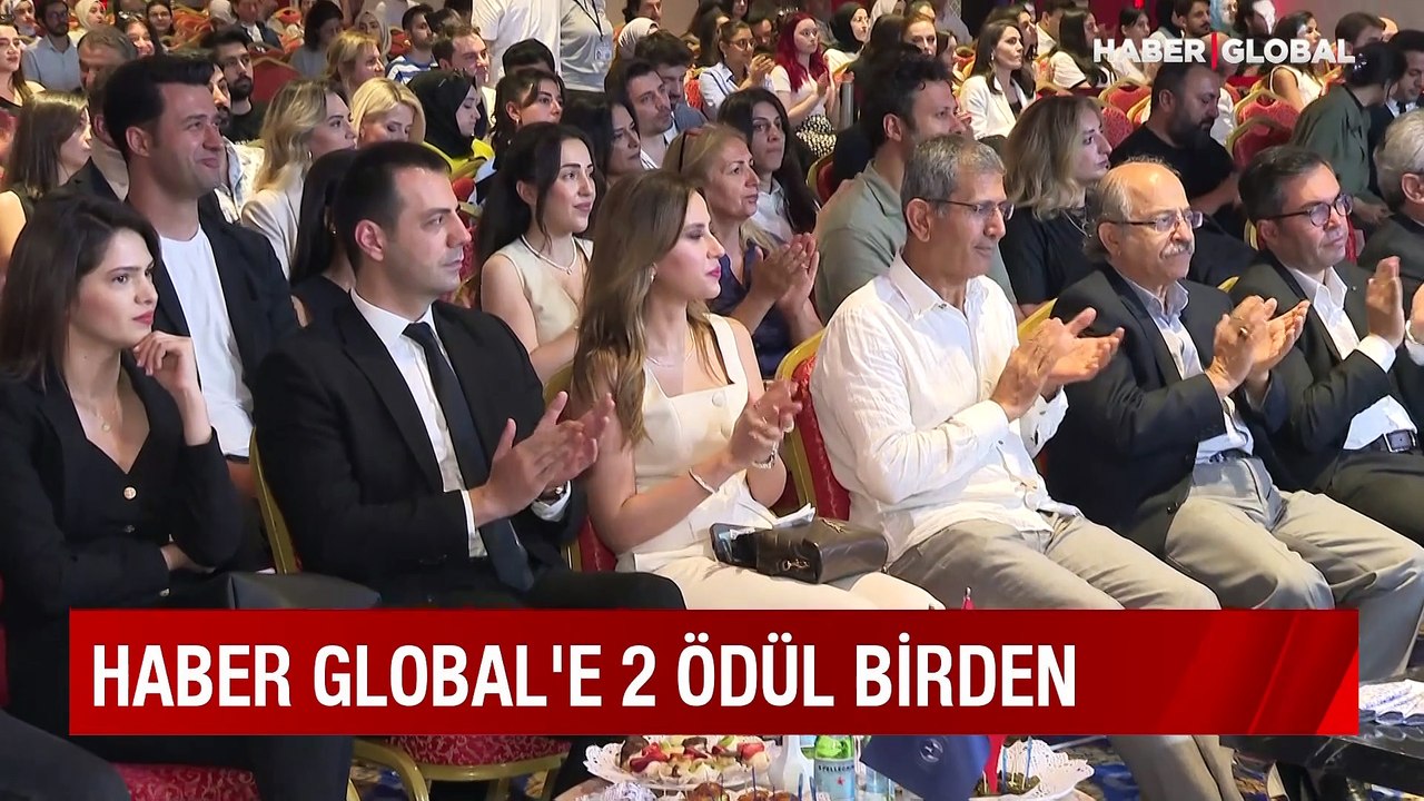 Haber Global'e 2 ödül birden: "En iyi haber kanalı" ve "en iyi TV programı"