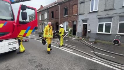 Incendie à la chaussée de Douai à Willemeau