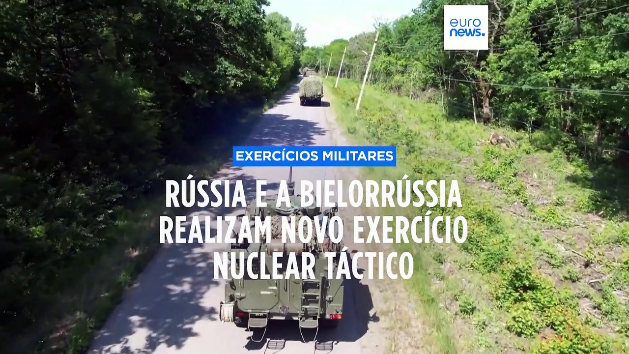 Rússia e Bielorrússia iniciam segunda fase de exercícios militares com armas nucleares táticas