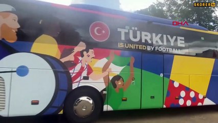 UEFA, A Milli Takımımız'ın otobüsünü özel tasarladı! Dikkat çeken figür