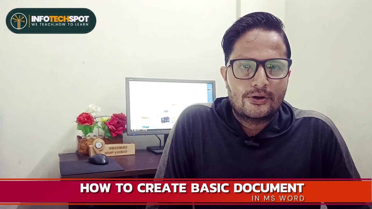 How To Create a Basic Document in Ms Word | Learn MS Word 2024 Basic to Advanced | Hindi/Urdu