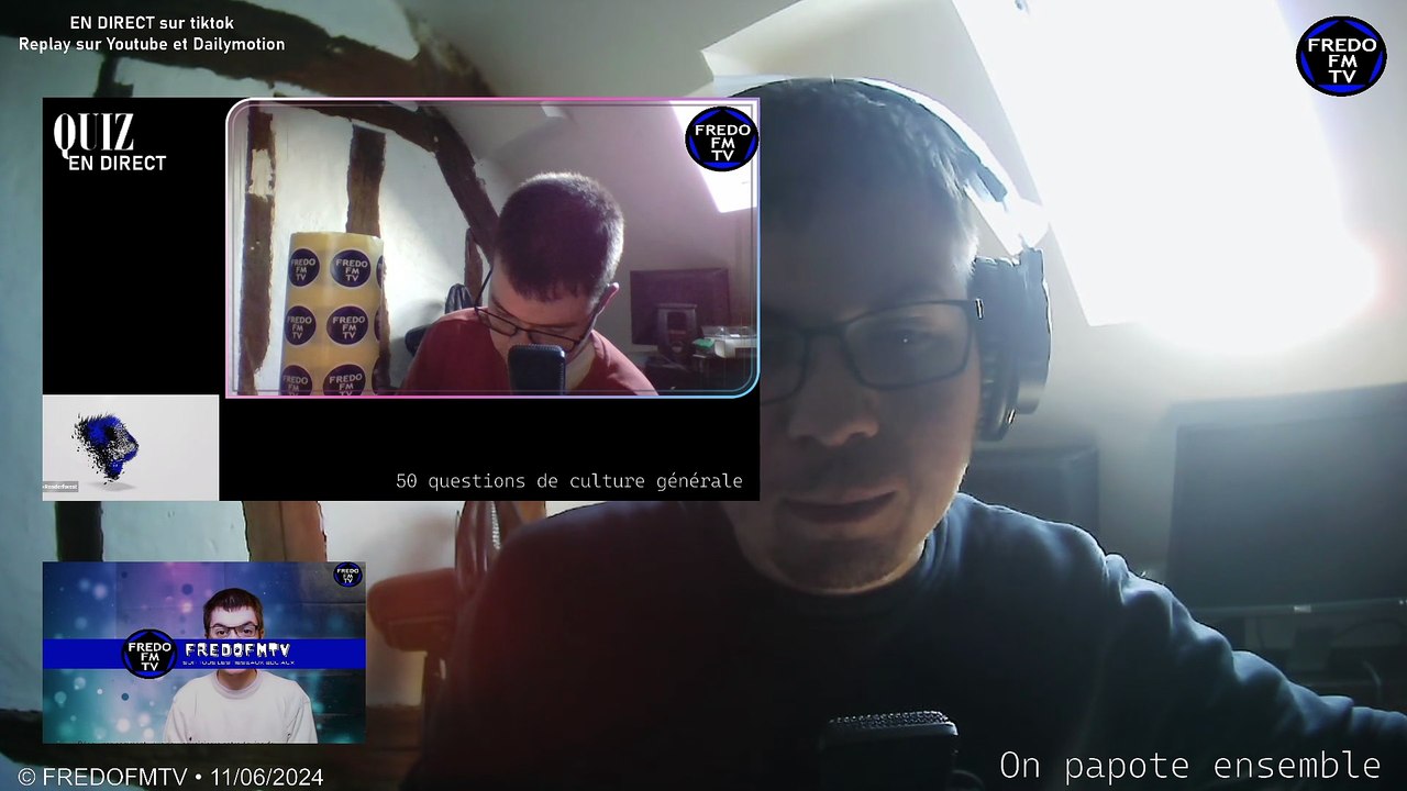 On papote en direct sur TikTok (REPLAY DAILYMOTION)