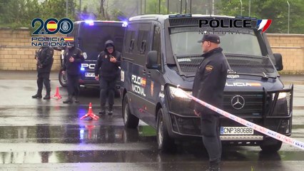 La Policía Nacional y la Police Nationale realizan un simulacro conjunto de atentado terrorista en el contexto de los próximos JJOO París 2024