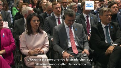 Berlino, al via il vertice sul sostegno non militare all'Ucraina