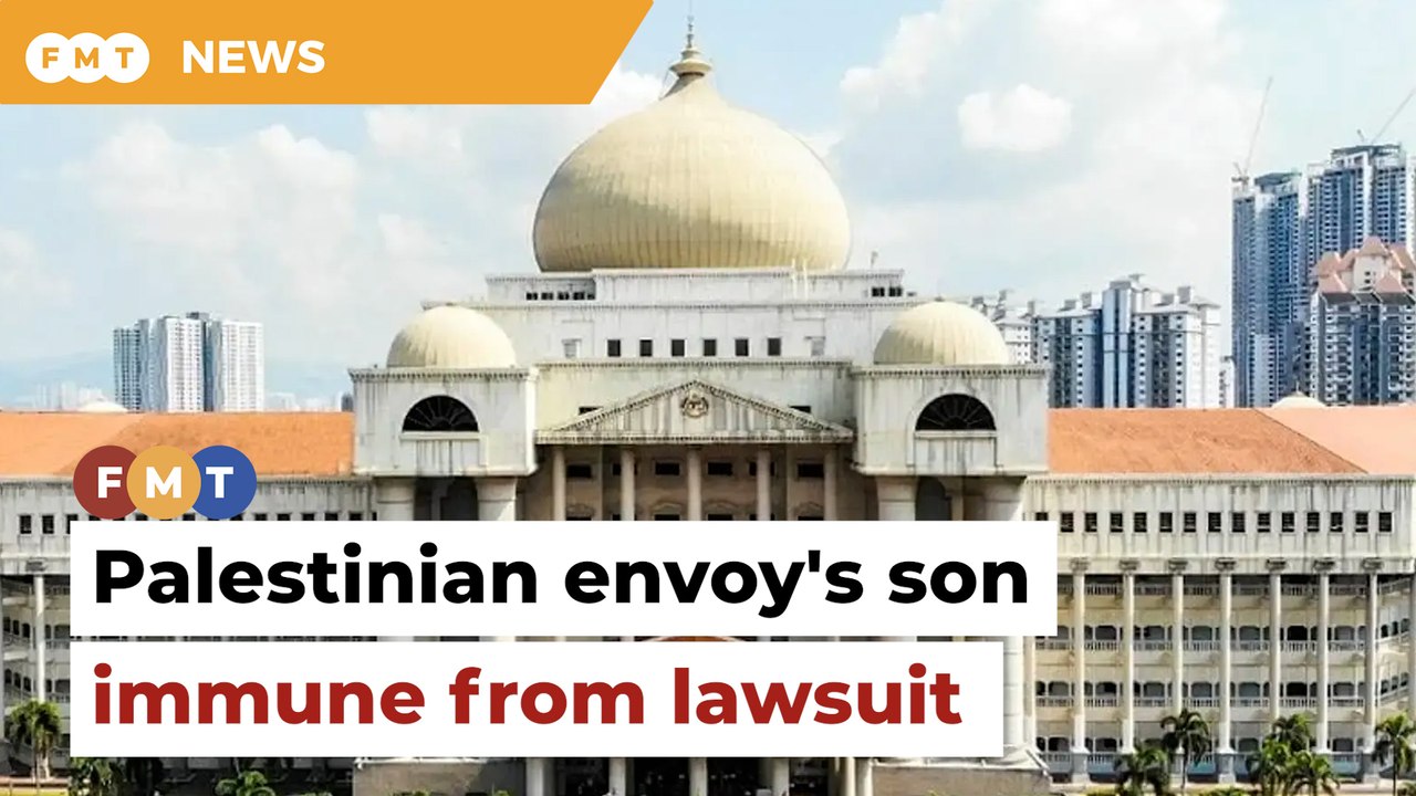 Palestinian envoy’s son immune from motor accident suit, rules court