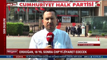 Erdoğan'dan 18 yıl sonra CHP'ye ziyaret