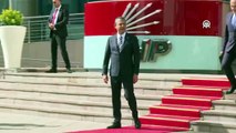 Cumhurbaşkanı Erdoğan ziyaret için CHP Genel Merkezine geldi