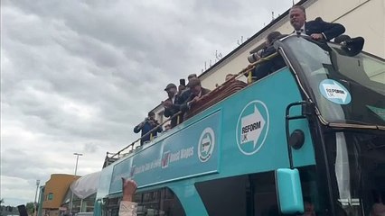 Man Arrested After Throwing Objects at Nigel Farage During Campaign Event 🗳️