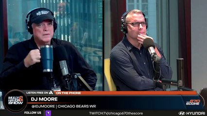 Bears star DJ Moore checks in, praises Caleb Williams' progress