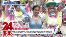 Rochelle Pangilinan, hanga sa mga lumahok sa street dance competition ng Sinukmani Festival | 24 Oras