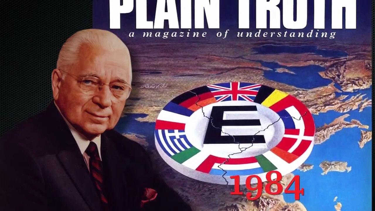 Das Heilige Römische Reich als Schlagzeile in der Zeitung (Der Schlüssel Davids mit Gerald Flurry)