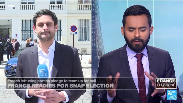 'A necessity': France's left pledges to team up as camps rush for alliances ahead of snap elections
