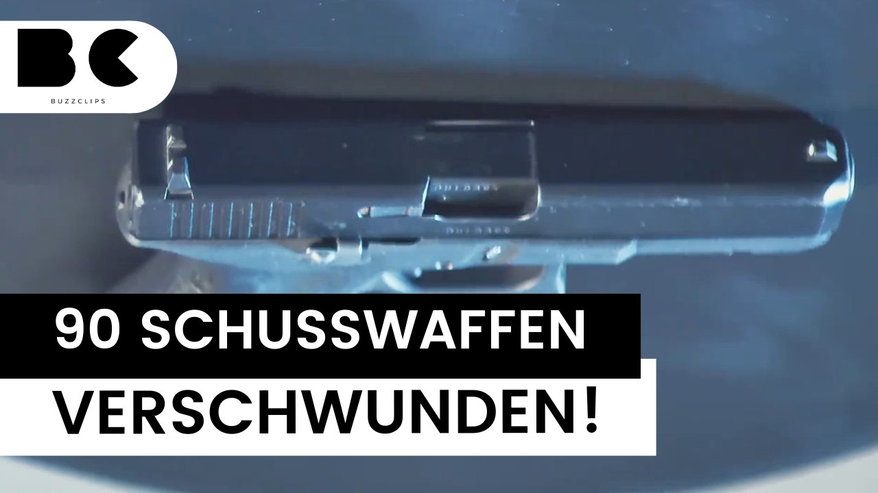 Sachsen-Anhalt: Polizei verschlampt 90 Schusswaffen