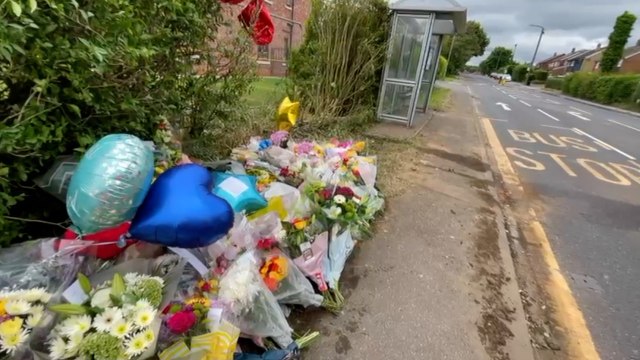 Floral tributes to 'fantastic young man' Mackenzie Ball, 20, at scene of fatal Rotherham crash