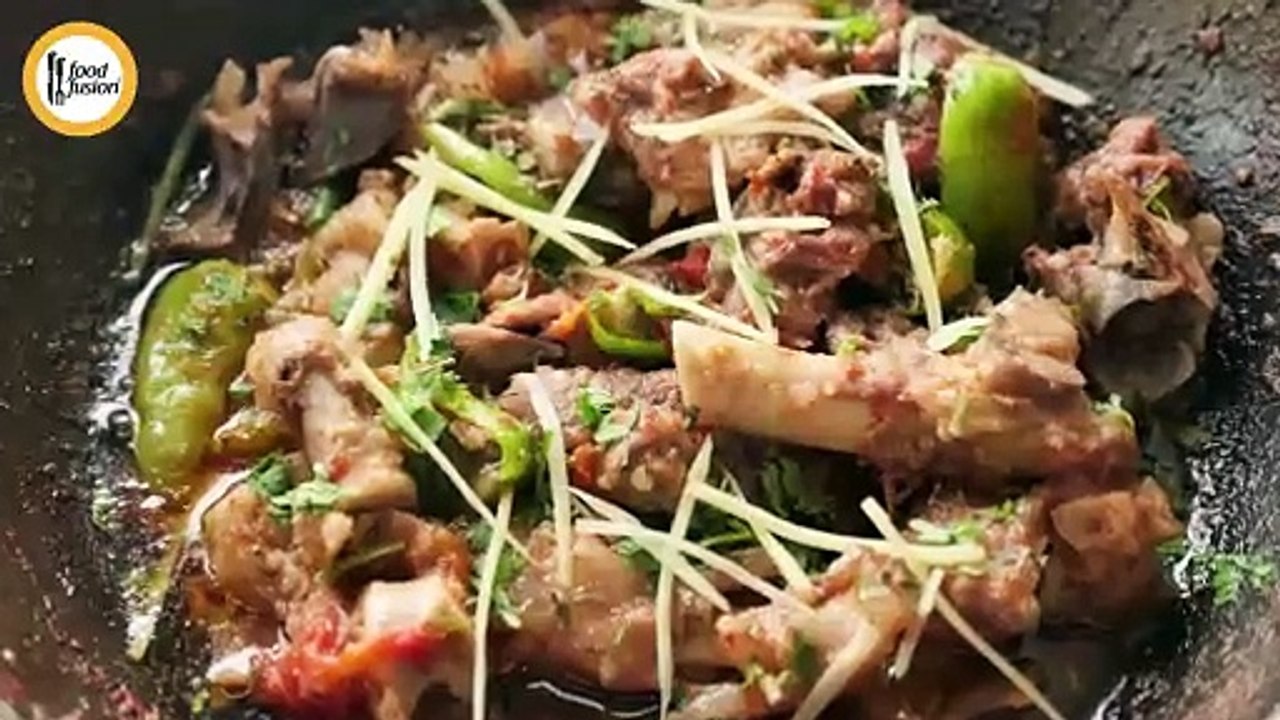 Mutton chursi karhai recipe by food foodies