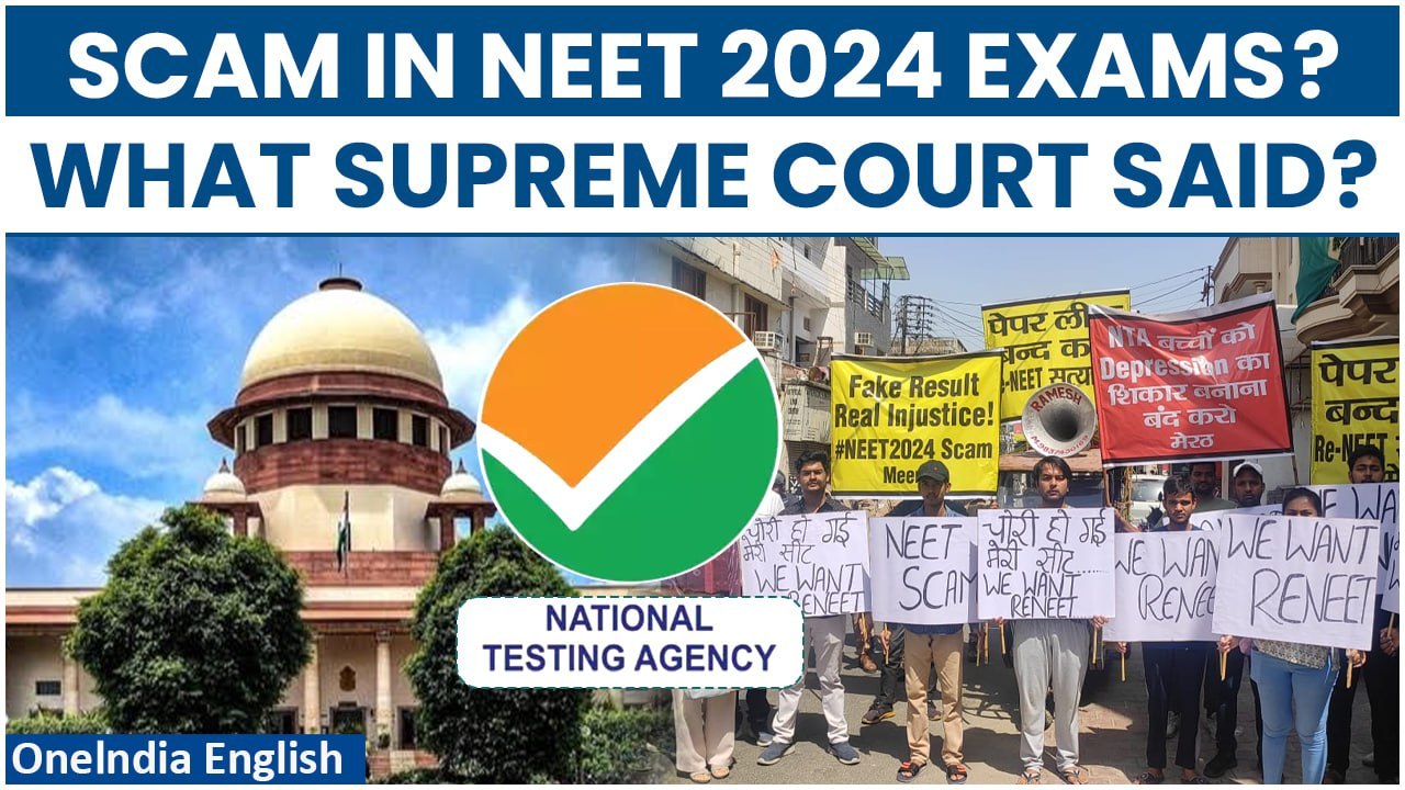 NEET 'Scam' 2024: Supreme Court Seeks Answers On Top Rank Controversy & Alleged Paper Leaks