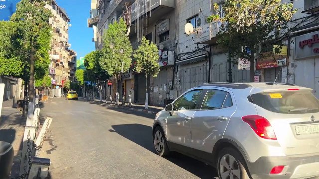 إضراب في رام الله بعد مقتل أربعة فلسطينيين برصاص الجيش الإسرائيلي