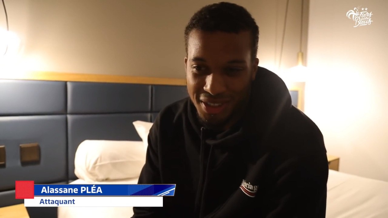 Alassane Pléa a rejoint les Bleus, Equipe de France I FFF 2018