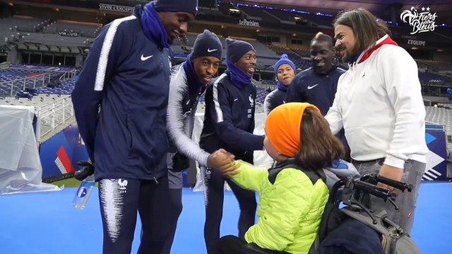 Apollo avec les Champions du Monde, Equipe de France I FFF 2018