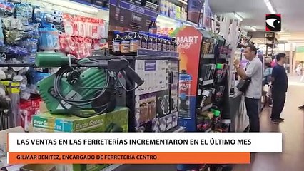 Las ventas en las ferreterías incrementaron en el último mes