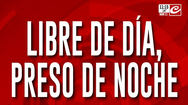 Juan Darthés condenado: libre de día, preso de noche