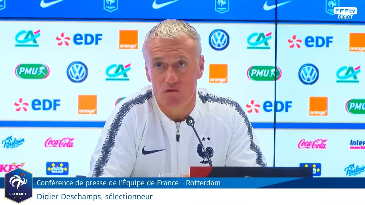 La conférence de Lloris et Deschamps (Replay), Équipe de France I FFF 2018