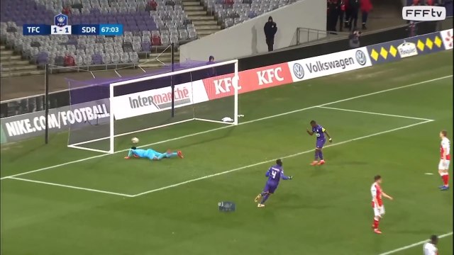 16es de finale Toulouse FC-Stade de Reims (4-4, 4 tab à 3) Coupe de France