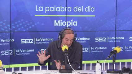 MIOPÍA | La palabra del día de Isaías Lafuente