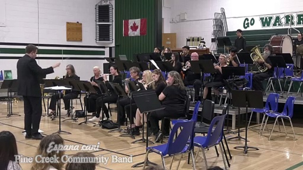 The Pine Creek Community Band, Espana Cani #bandmusic #instrumentalmusic