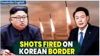 South Korea Fires 'Warning Shots' After Kim Jong's Soldiers Cross Border | Oneindia News