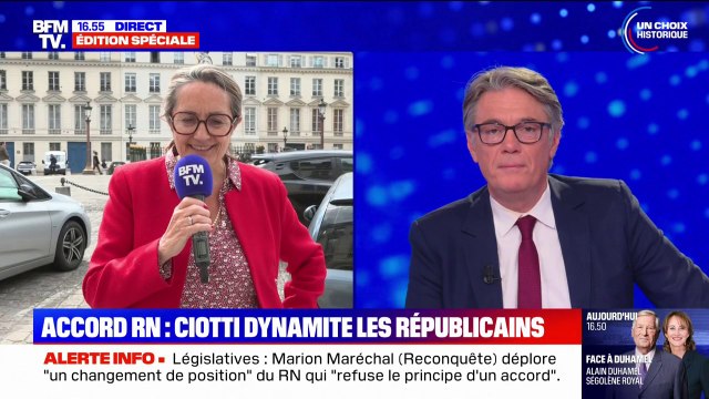 Il vaut mieux perdre des élections que perdre son âme : La sénatrice Sophie Primas s'exprime sur son départ des Républicains après la proposition d'alliance avec le RN formulée par Éric Ciotti