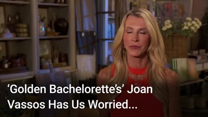 'Golden Bachelorette’s' Joan Vassos Reveals Conversation With Gerry Turner That Has Me Worried About Her Season