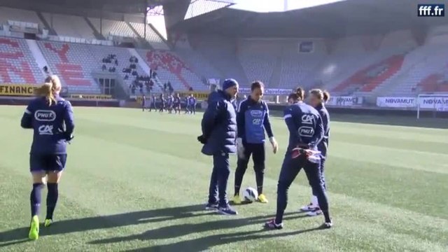 France-Brésil Féminines les Bleues à la découverte de Marcel Picot