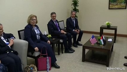 Blinken in Giordania per la conferenza per gli aiuti ai palestinesi