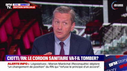 Dissolution de l'Assemblée nationale: "Le président de la République a réussi son Fukushima, c'est le séisme partout", réagit Bruno Belin (sénateur LR)