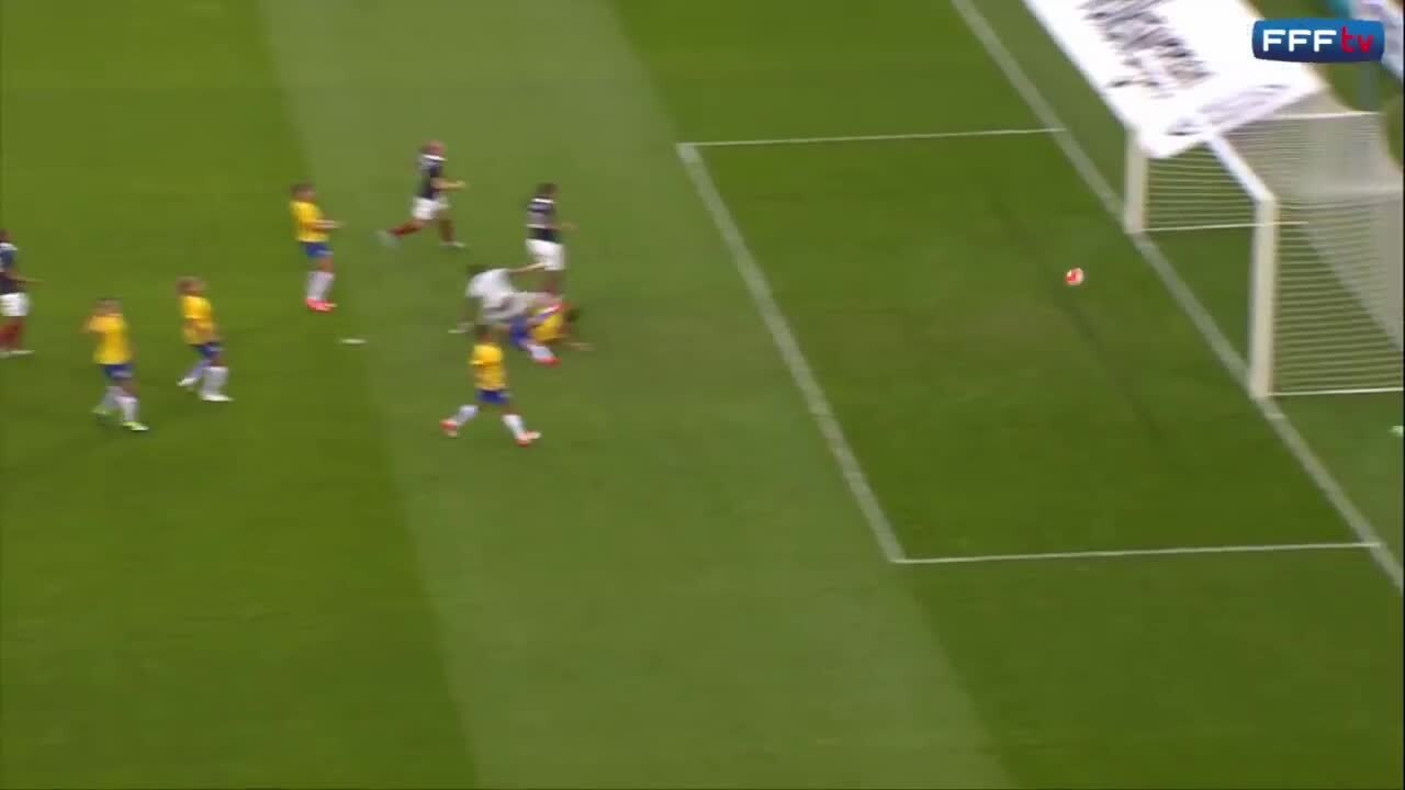Féminines, amical France - Brésil 2015 (2-1), l...