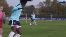 L'entraînement des Bleues en 2mn